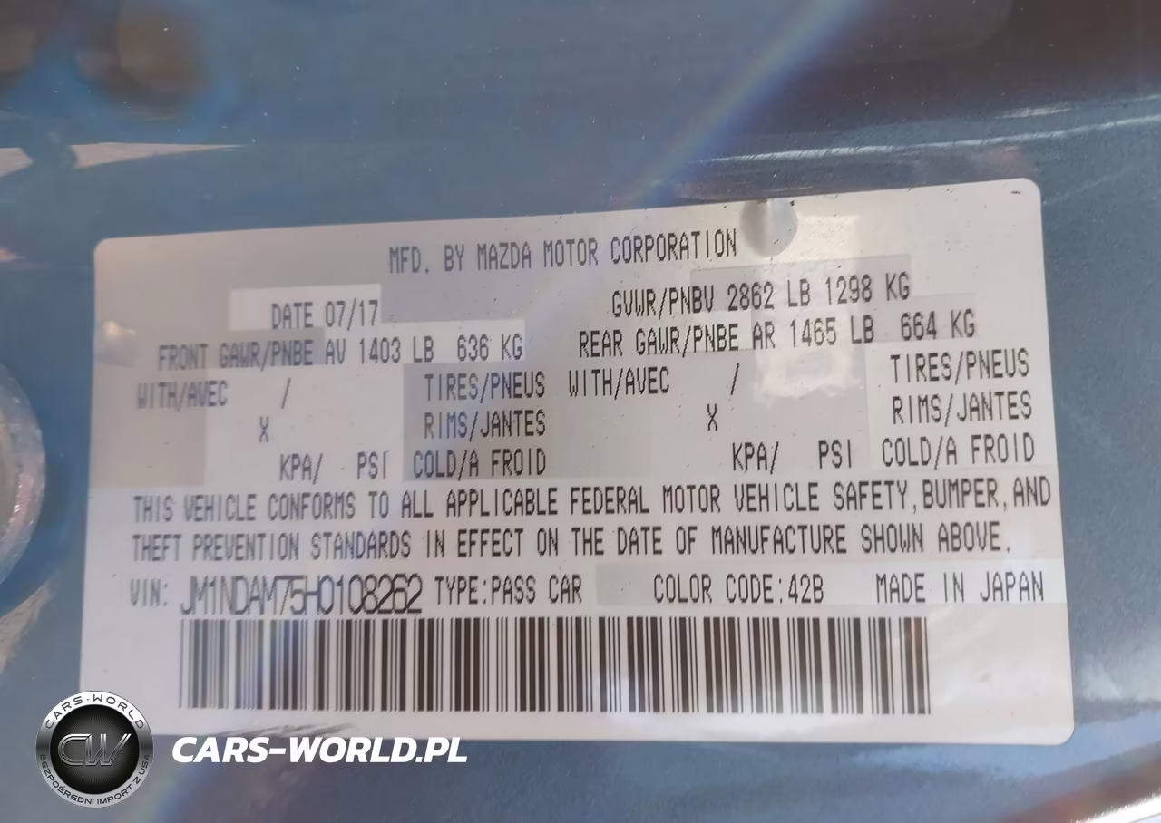 2017 Mazda Mx-5 Miata Rf Grand Touring VIN:JM1NDAM75H0108262 - 9