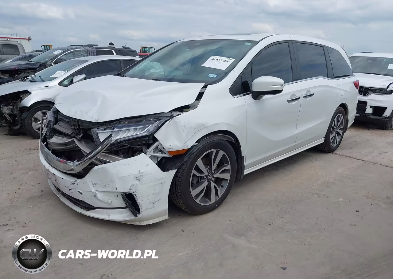 2022 Honda Odyssey Touring VIN:5FNRL6H85NB058867 - 2