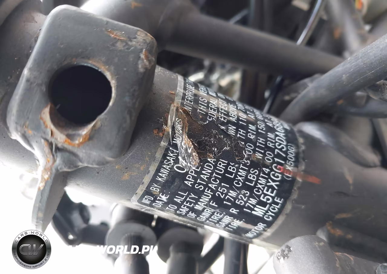 2025 Kawasaki Ex500 VIN:ML5EXGG17SDA68944 - 10