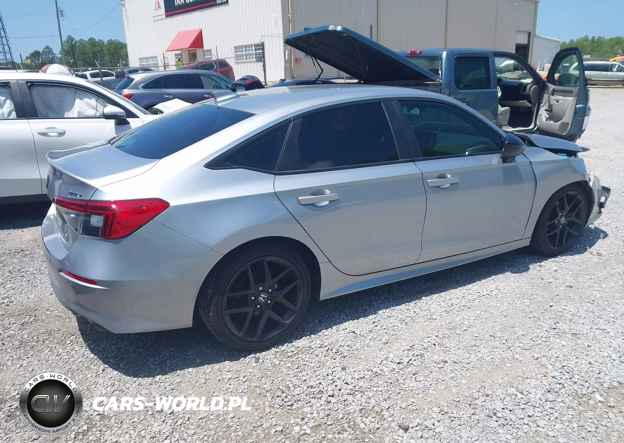 2022 Honda Civic Sport VIN:2HGFE2F5XNH557836 - 4