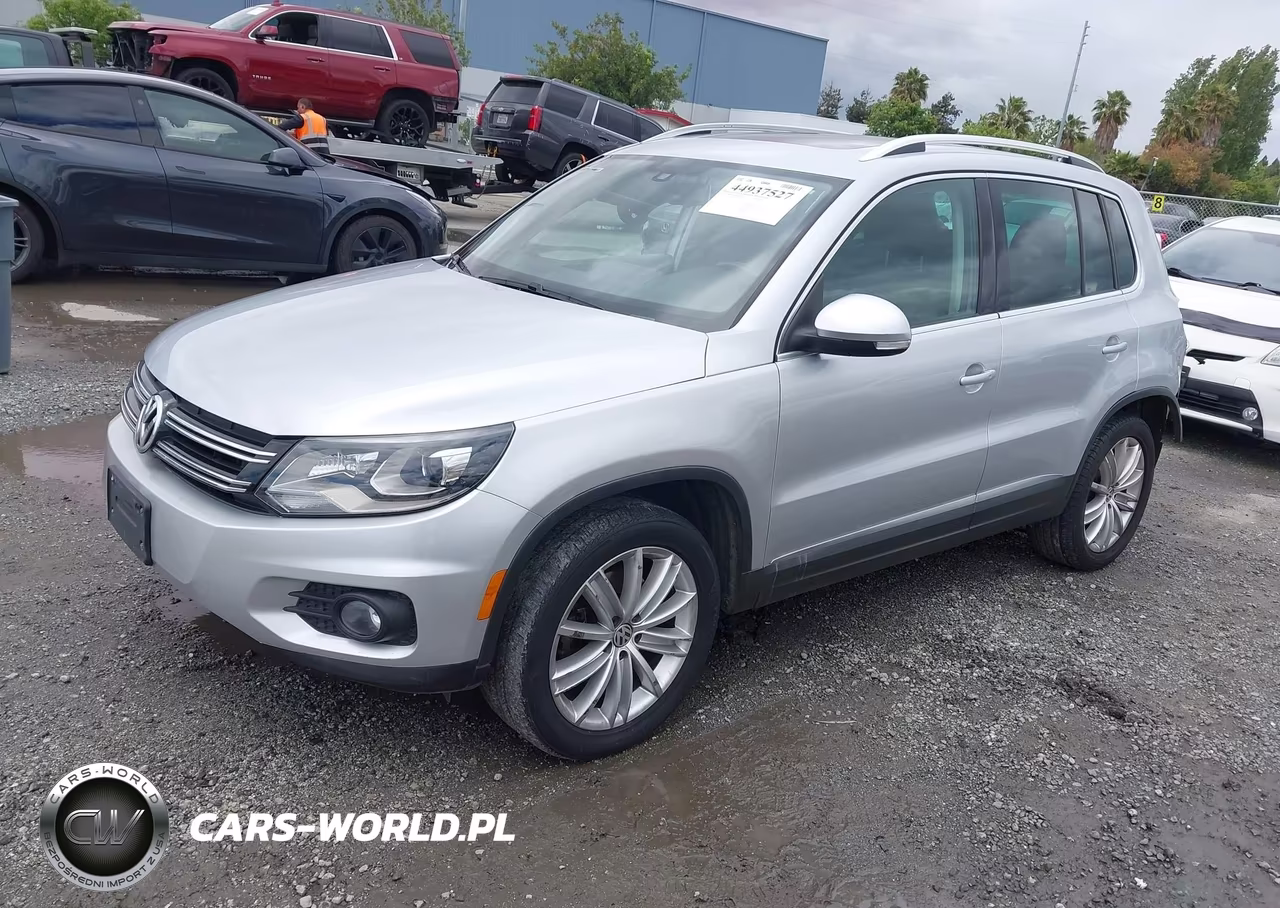 2016 Volkswagen Tiguan Se VIN:WVGAV7AX3GW551195 - 2