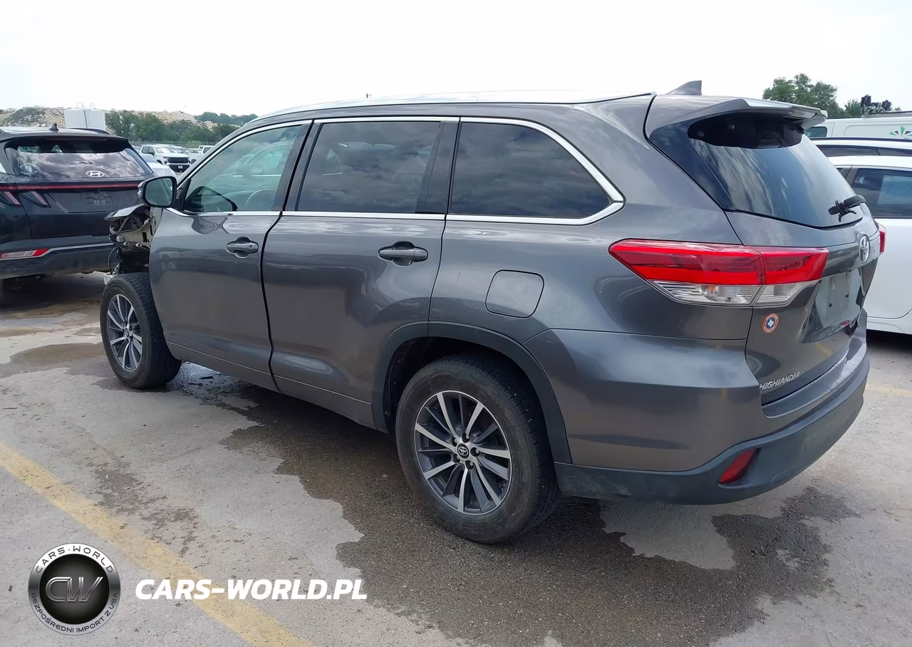 2018 Toyota Highlander Xle VIN:5TDKZRFH6JS541004 - 3