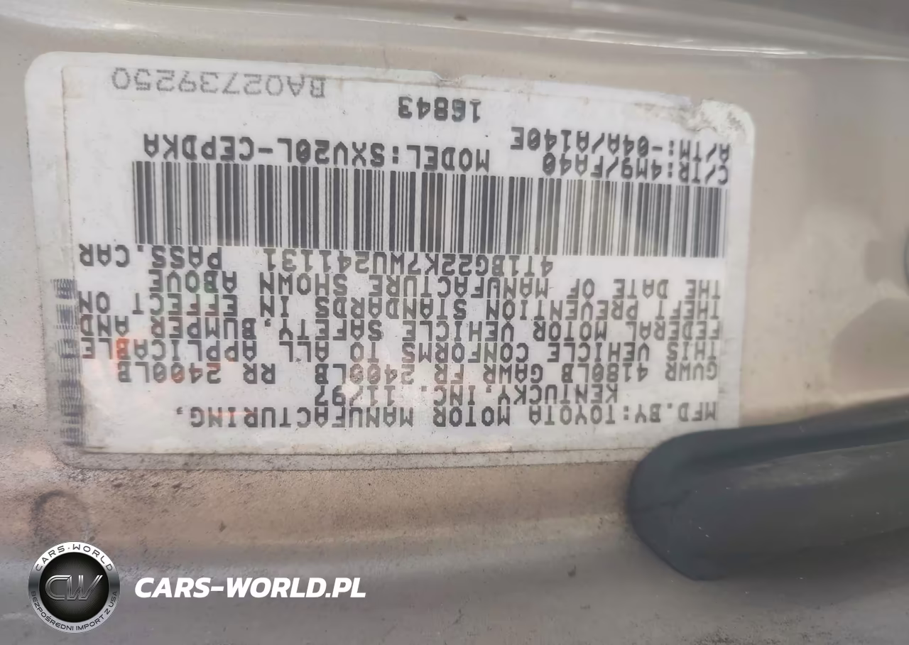 1998 Toyota Camry Ce VIN:4T1BG22K7WU241131 - 9