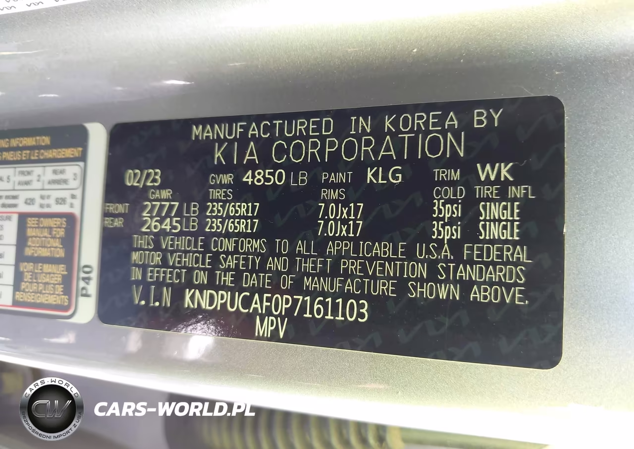 2023 Kia Sportage Lx VIN:KNDPUCAF0P7161103 - 9