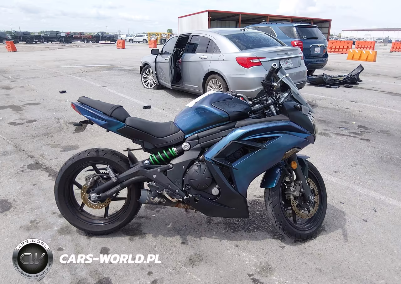 2015 Kawasaki Ex650 E VIN:JKAEXEE16FDA18808 - 12