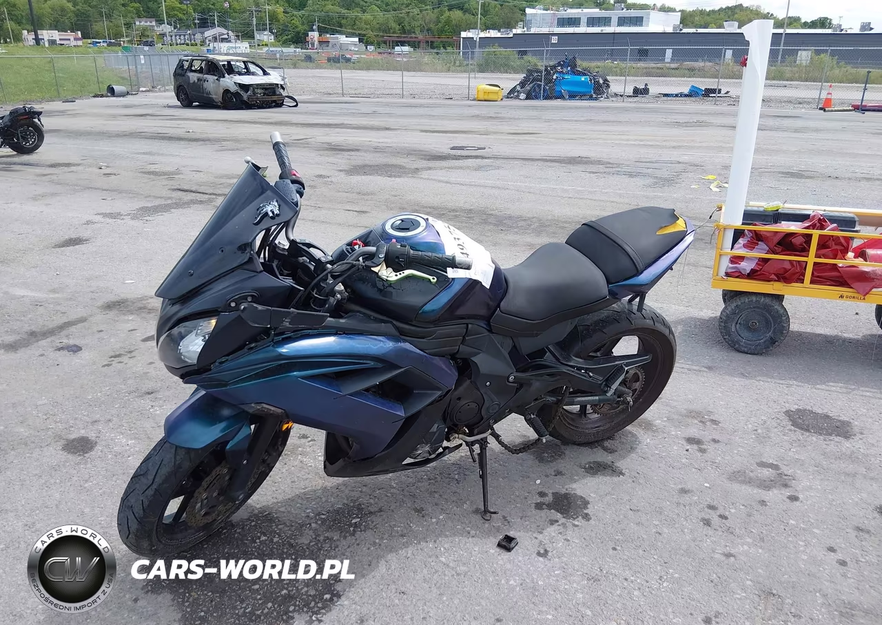 2015 Kawasaki Ex650 E VIN:JKAEXEE16FDA18808 - 2