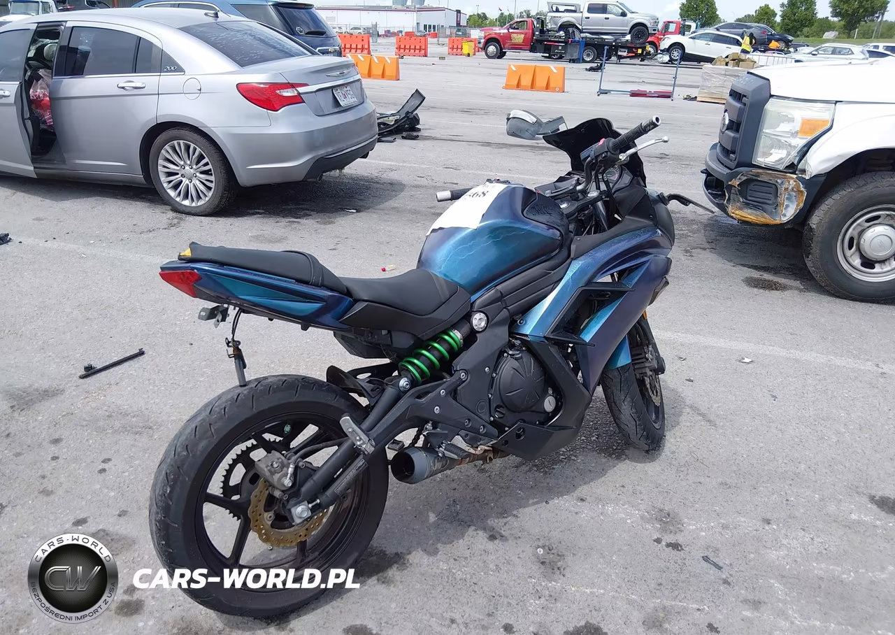 2015 Kawasaki Ex650 E VIN:JKAEXEE16FDA18808 - 4