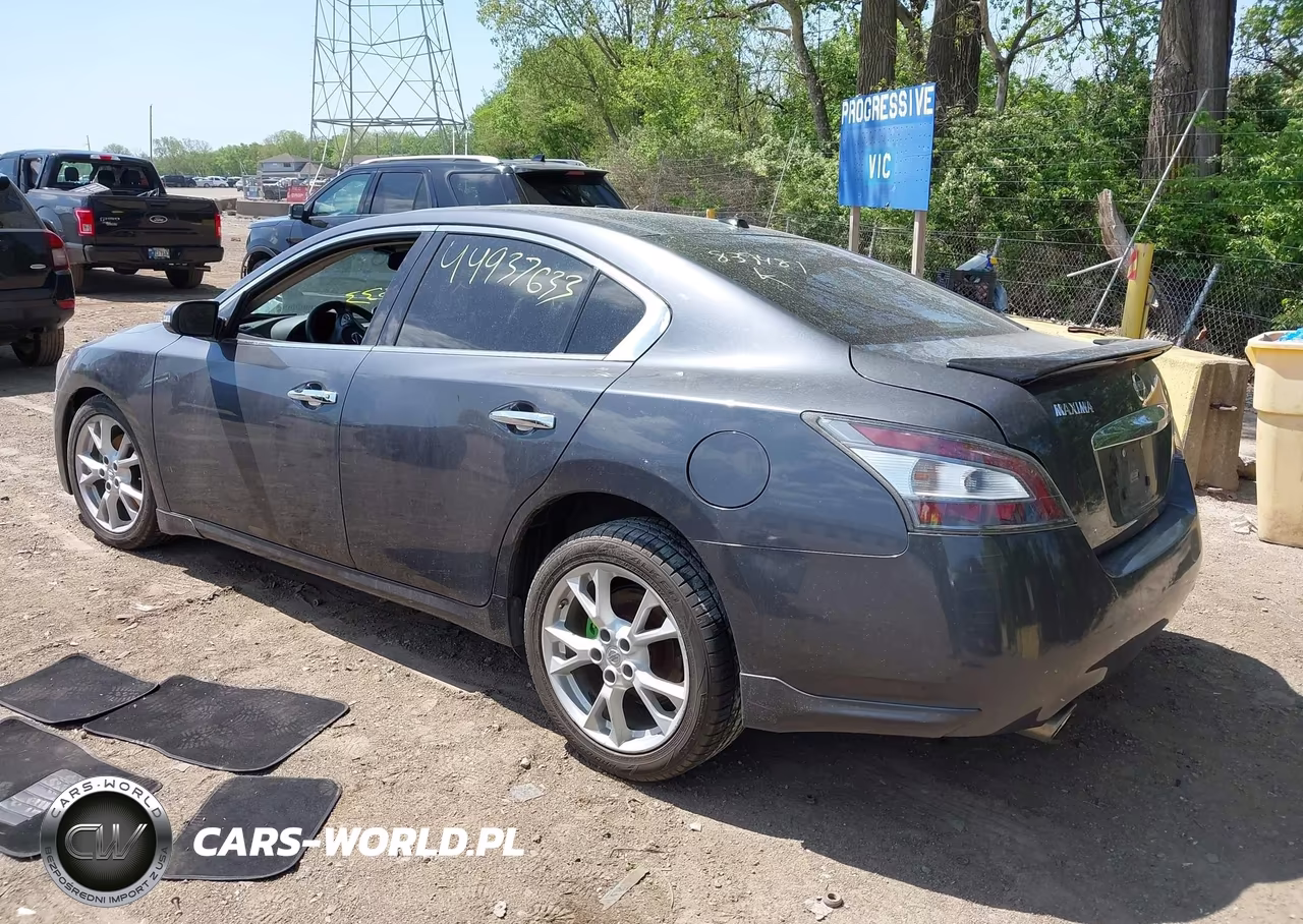 2012 Nissan Maxima 3.5 Sv VIN:1N4AA5AP1CC839481 - 3