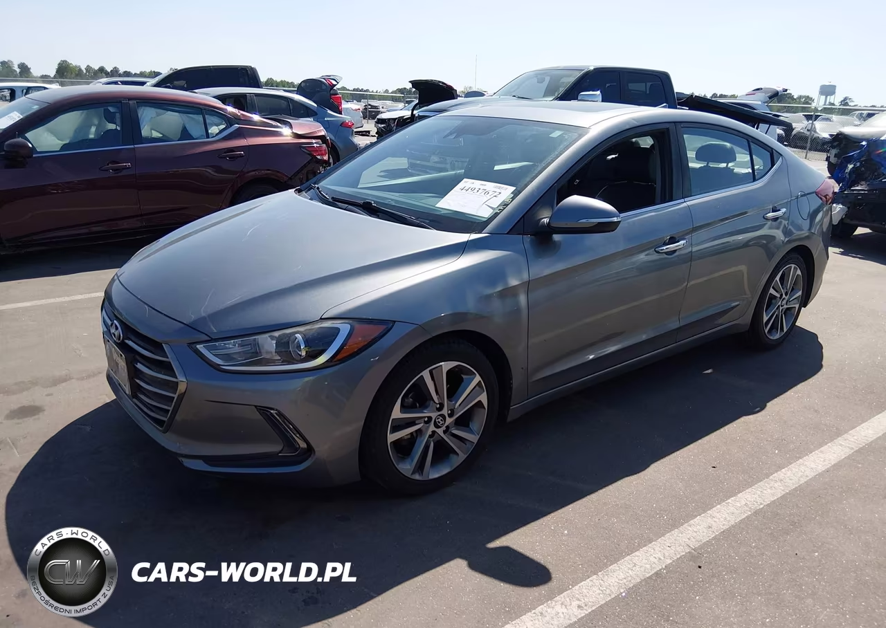 2017 Hyundai Elantra Limited VIN:KMHD84LF0HU209272 - 2