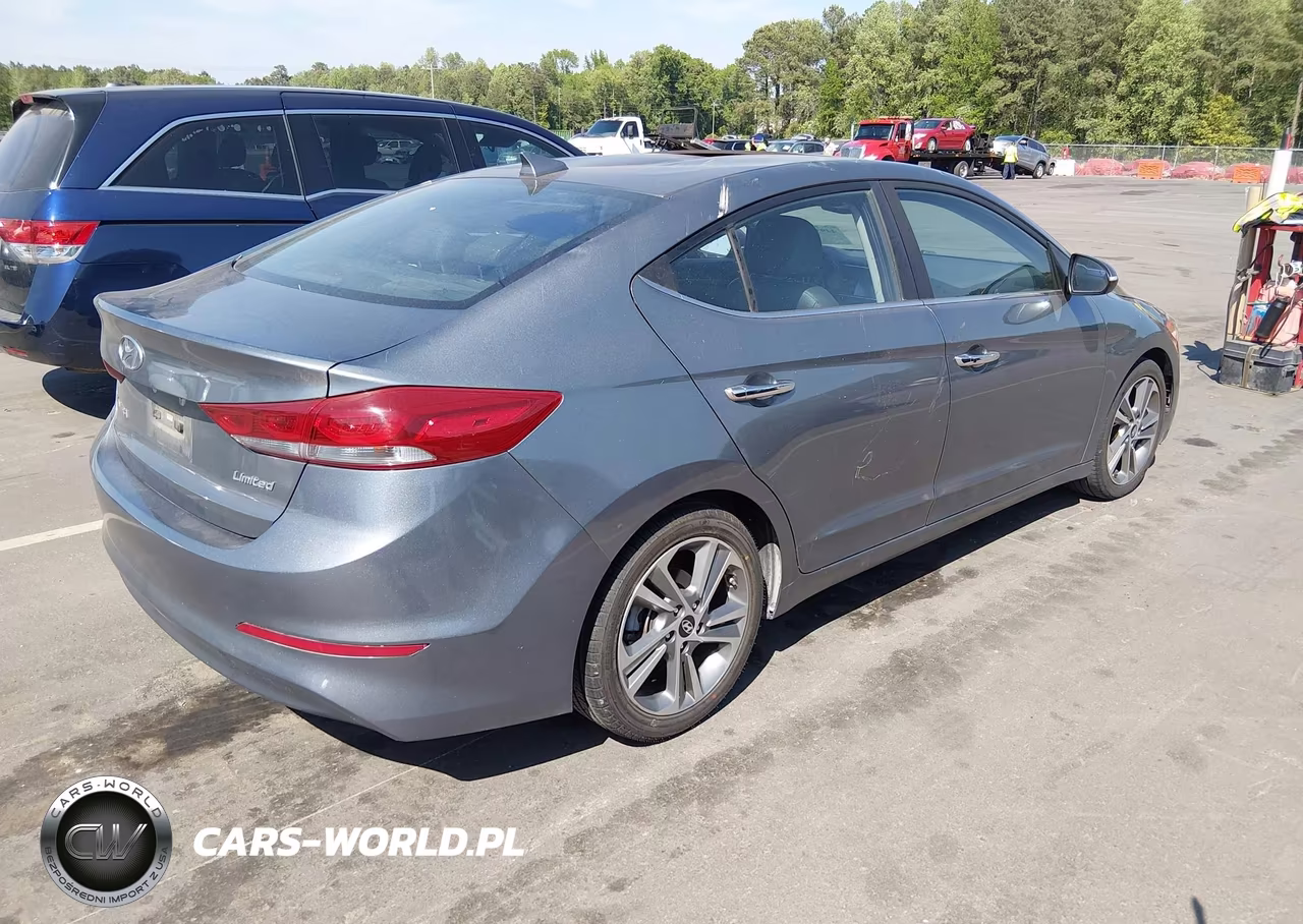 2017 Hyundai Elantra Limited VIN:KMHD84LF0HU209272 - 4
