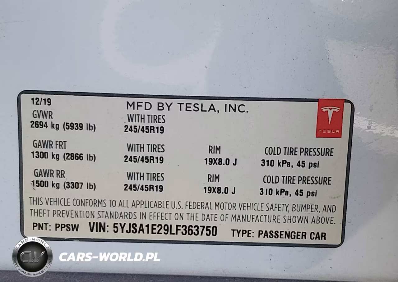 2020 Tesla Model S Long Range Dual Motor All-Wheel Drive-Long Range Plus Dual Motor All-Wheel Drive VIN:5YJSA1E29LF363750 - 9