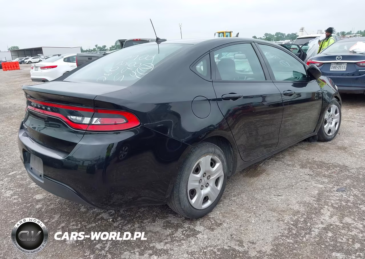 2015 Dodge Dart Se VIN:1C3CDFAA9FD406182 - 4