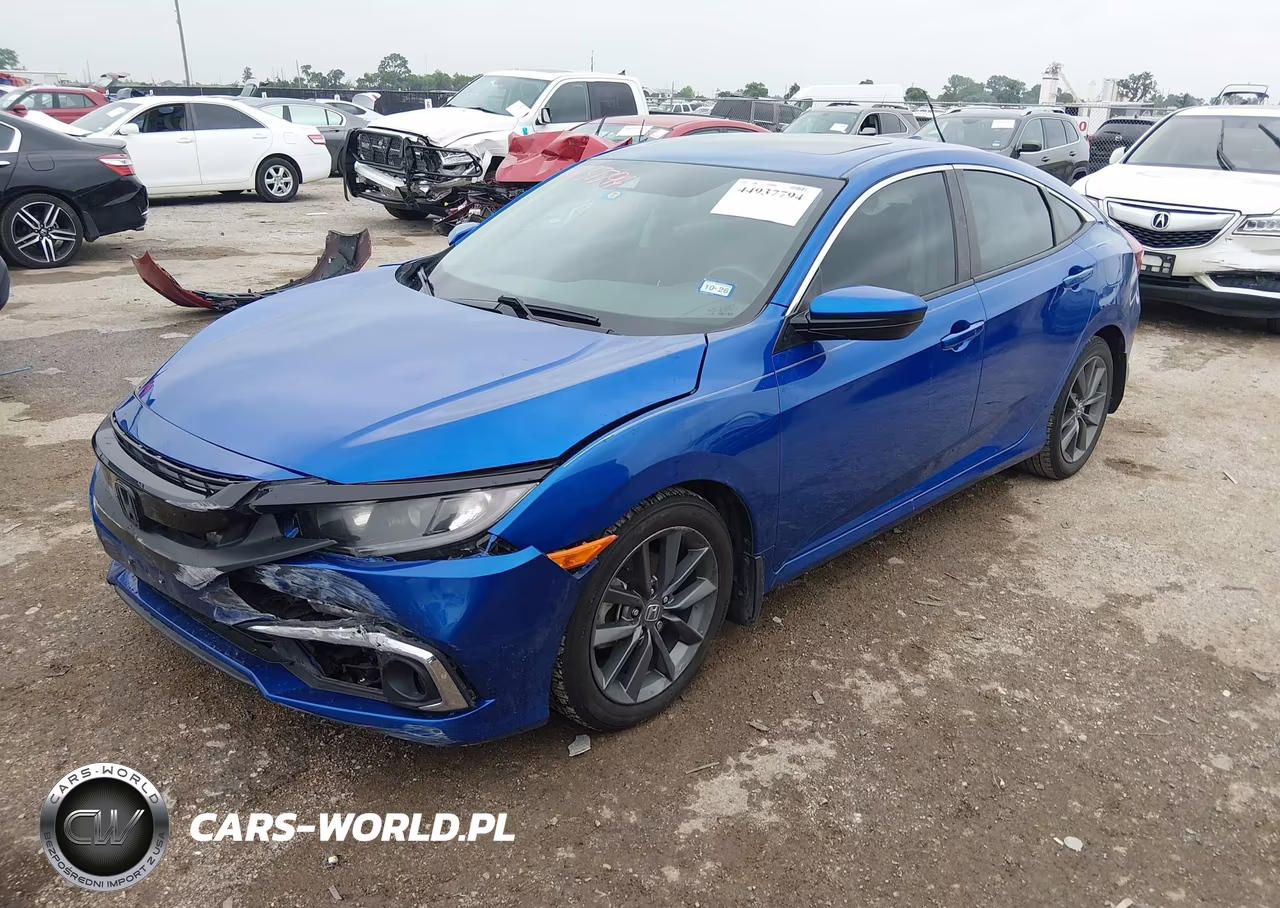 2019 Honda Civic Ex VIN:19XFC1F3XKE019917 - 2