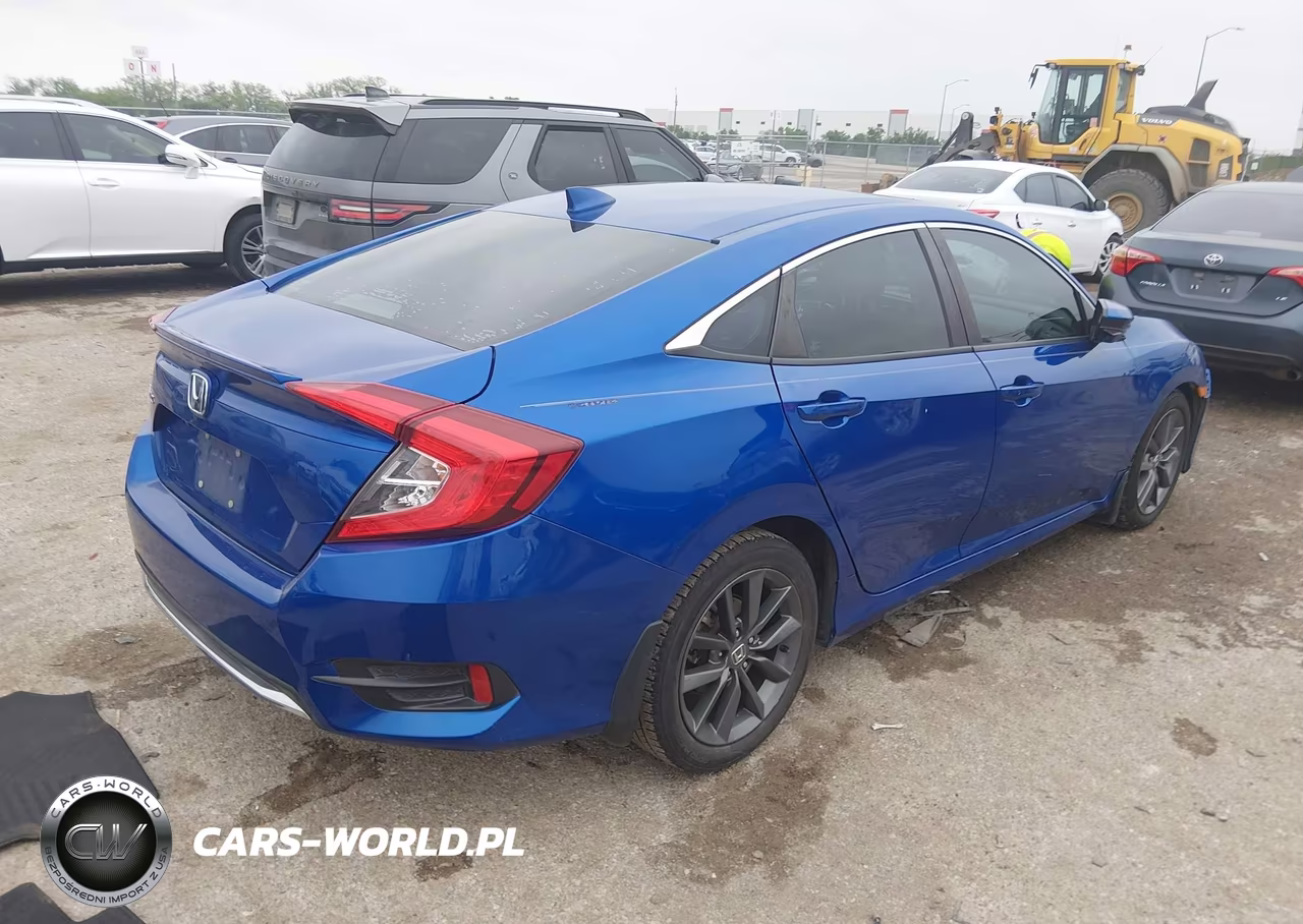 2019 Honda Civic Ex VIN:19XFC1F3XKE019917 - 4