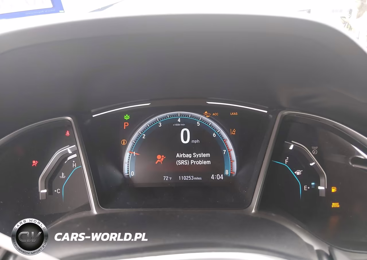 2019 Honda Civic Ex VIN:19XFC1F3XKE019917 - 7