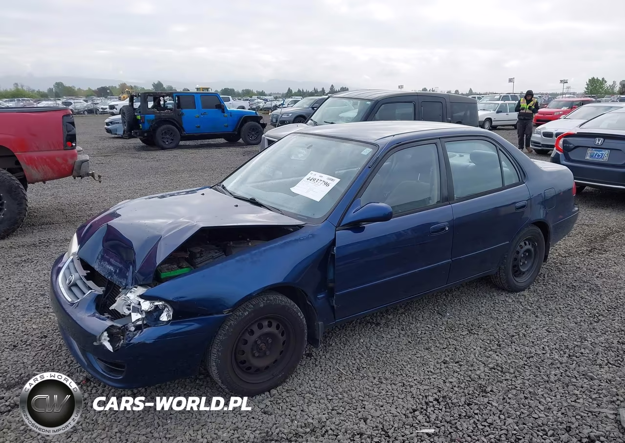 2002 Toyota Corolla Le VIN:1NXBR12E72Z581226 - 2