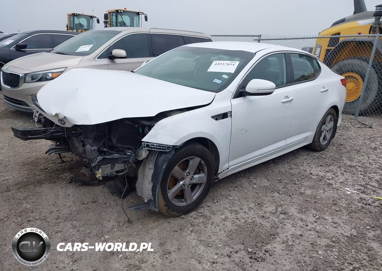 2015 Kia Optima Lx VIN:KNAGM4A76F5586931 - 2