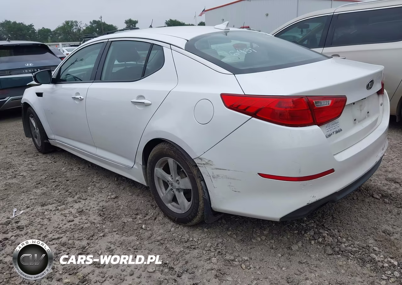 2015 Kia Optima Lx VIN:KNAGM4A76F5586931 - 3