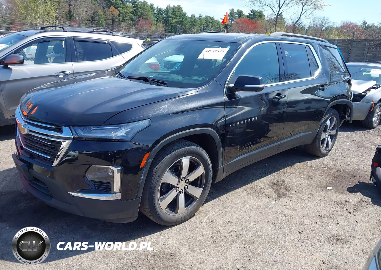 2022 Chevrolet Traverse Awd Lt Leather VIN:1GNEVHKW2NJ153723 - 2