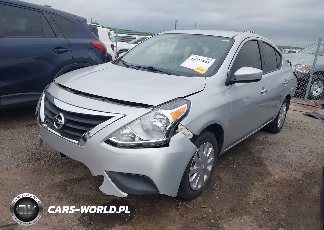 2019 Nissan Versa 1.6 Sv VIN:3N1CN7AP1KL859495 - 2
