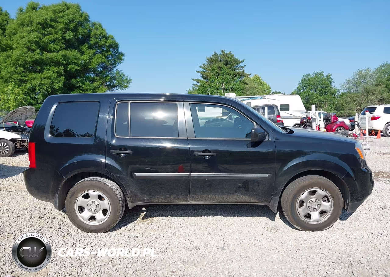 2012 Honda Pilot Lx VIN:5FNYF3H24CB033131 - 13