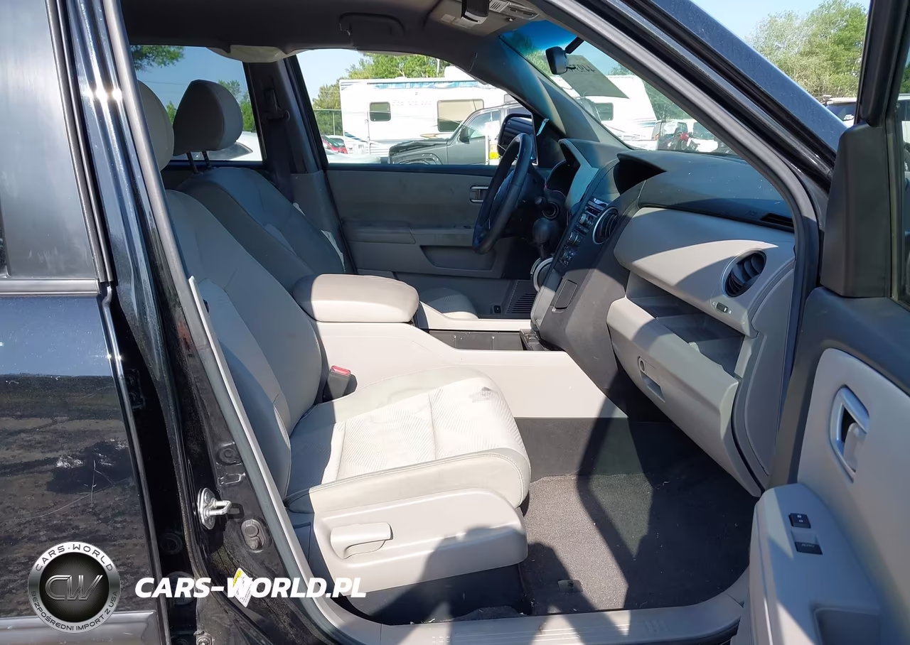 2012 Honda Pilot Lx VIN:5FNYF3H24CB033131 - 5