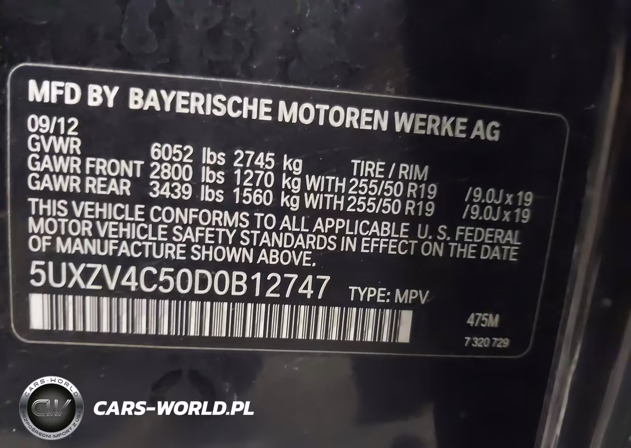 2013 BMW X5 xDrive35I-xDrive35I Premium-xDrive35I Sport Activity VIN:5UXZV4C50D0B12747 - 9