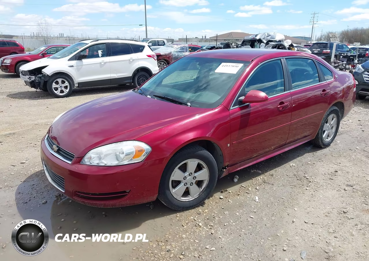 2009 Chevrolet Impala Lt VIN:2G1WT57K991182894 - 2