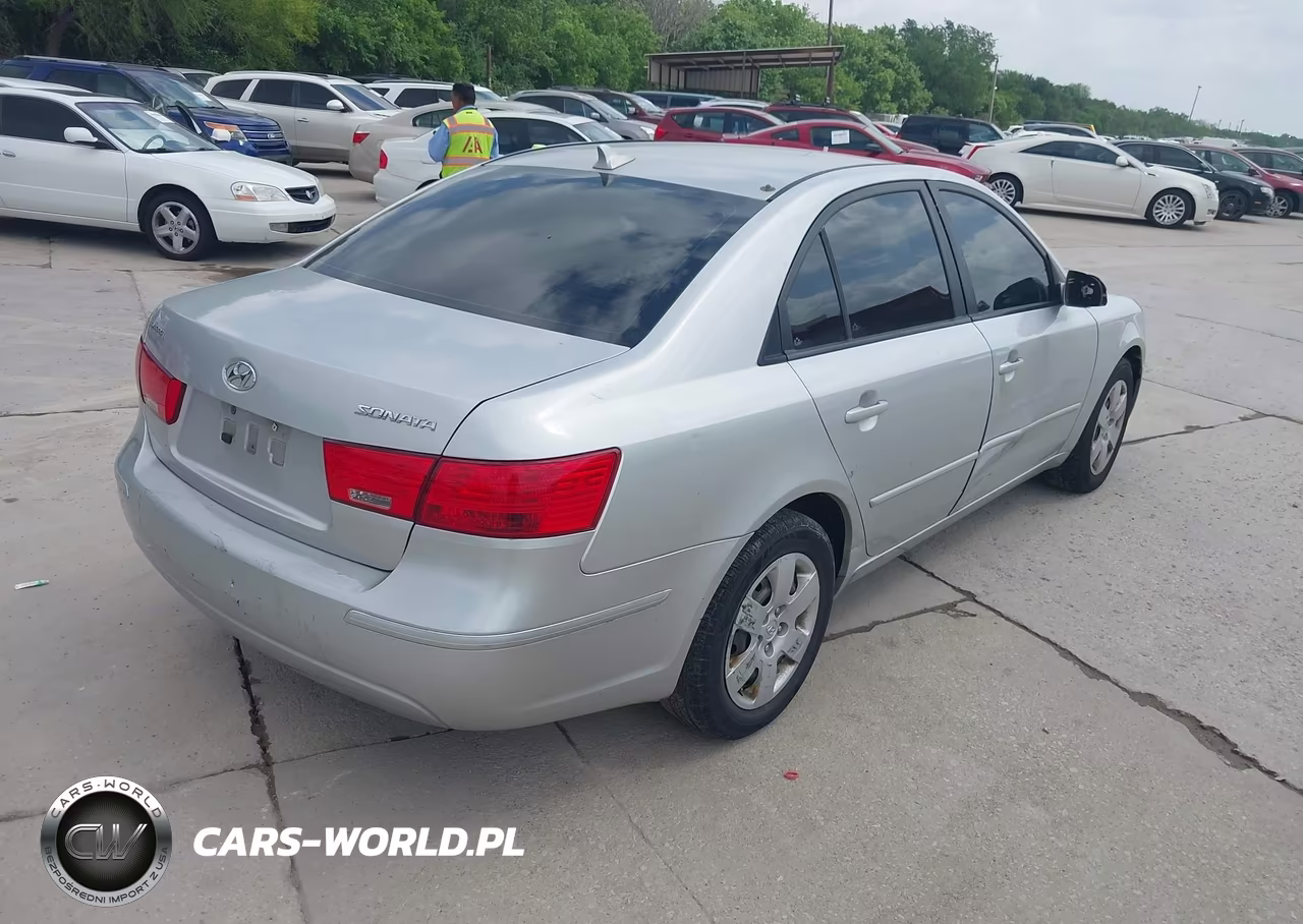 2009 Hyundai Sonata Gls VIN:5NPET46C19H538549 - 4