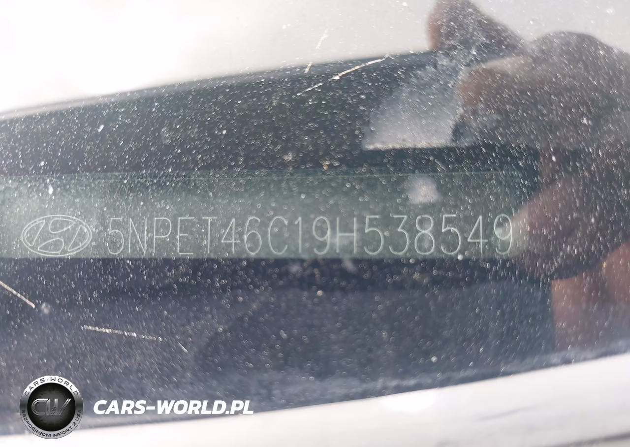 2009 Hyundai Sonata Gls VIN:5NPET46C19H538549 - 9
