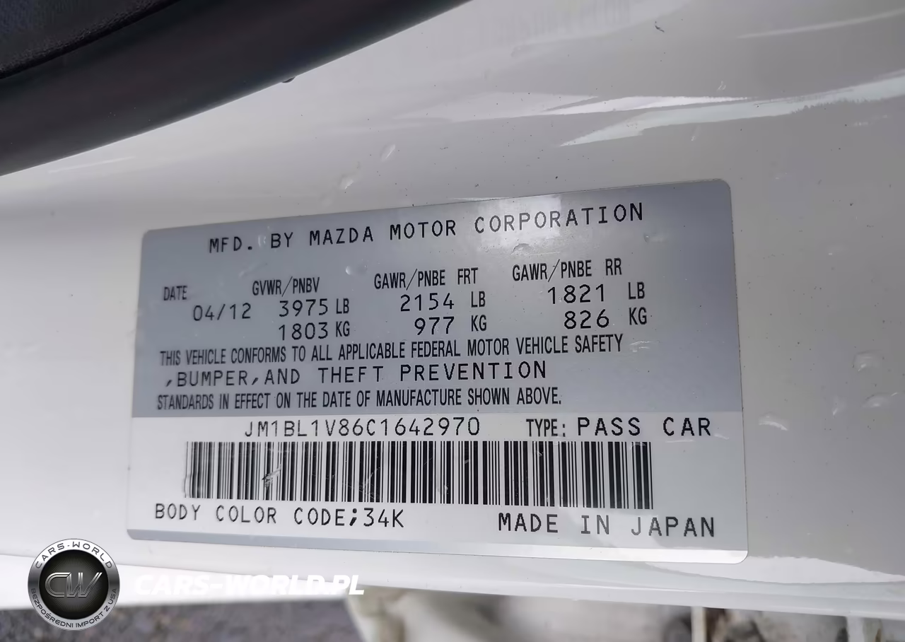 2012 Mazda Mazda3 I Touring VIN:JM1BL1V86C1642970 - 9