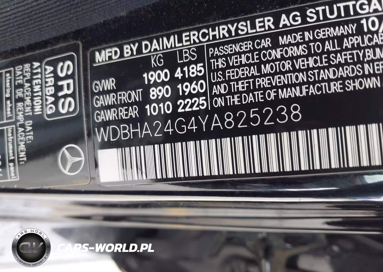 2000 Mercedes-Benz C 230 Kompressor VIN:WDBHA24G4YA825238 - 9