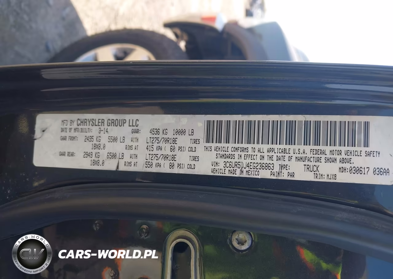 2014 Ram 2500 Big Horn VIN:3C6UR5DJ4EG236863 - 9