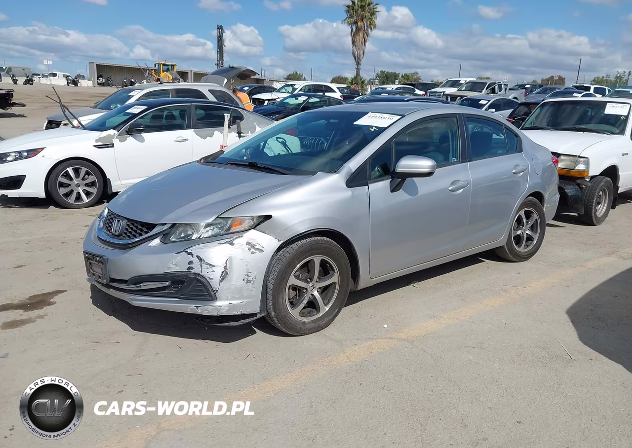 2015 Honda Civic Se VIN:19XFB2F78FE244578 - 2