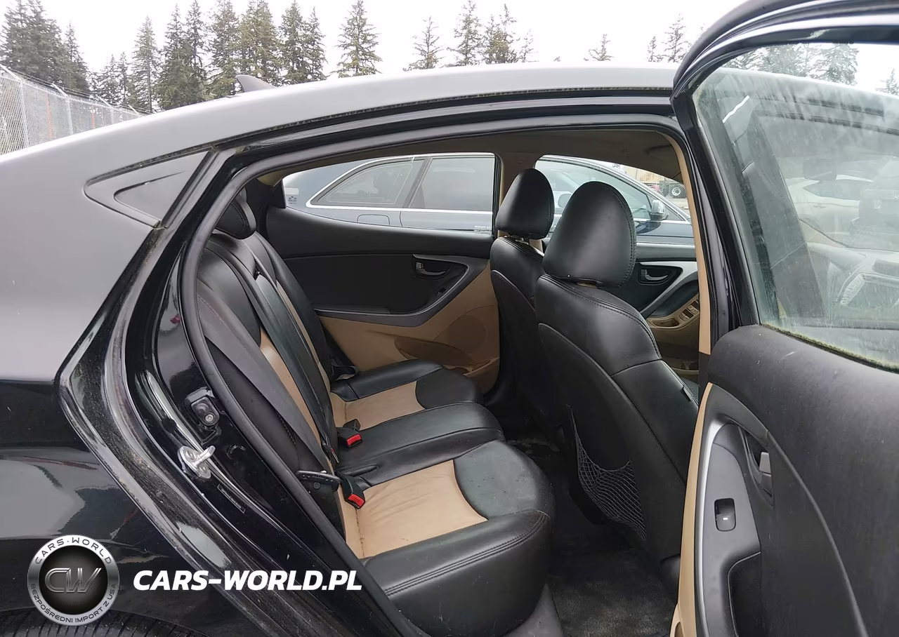 2011 Hyundai Elantra Gls VIN:5NPDH4AEXBH035100 - 8