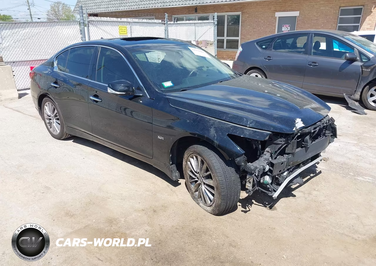 2018 Infiniti Q50 3.0T Luxe VIN:JN1EV7AR0JM438513 - 1