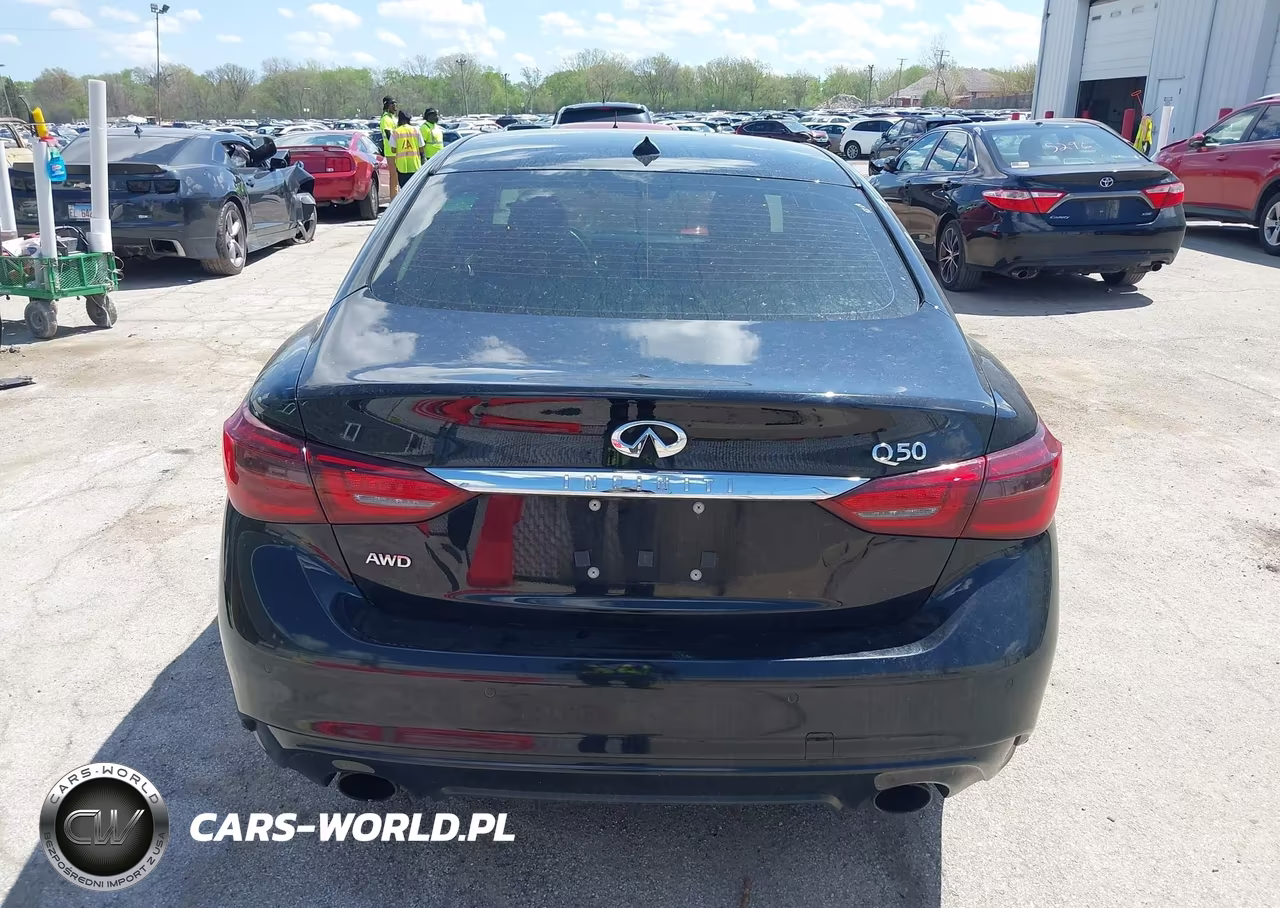 2018 Infiniti Q50 3.0T Luxe VIN:JN1EV7AR0JM438513 - 17