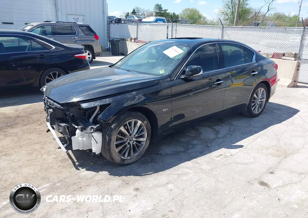 2018 Infiniti Q50 3.0T Luxe VIN:JN1EV7AR0JM438513 - 2