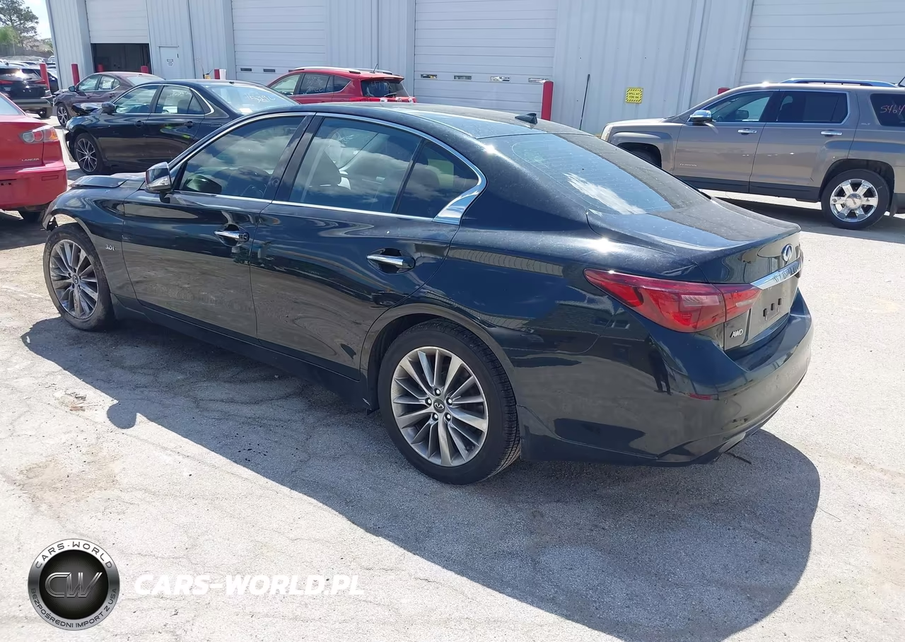 2018 Infiniti Q50 3.0T Luxe VIN:JN1EV7AR0JM438513 - 3