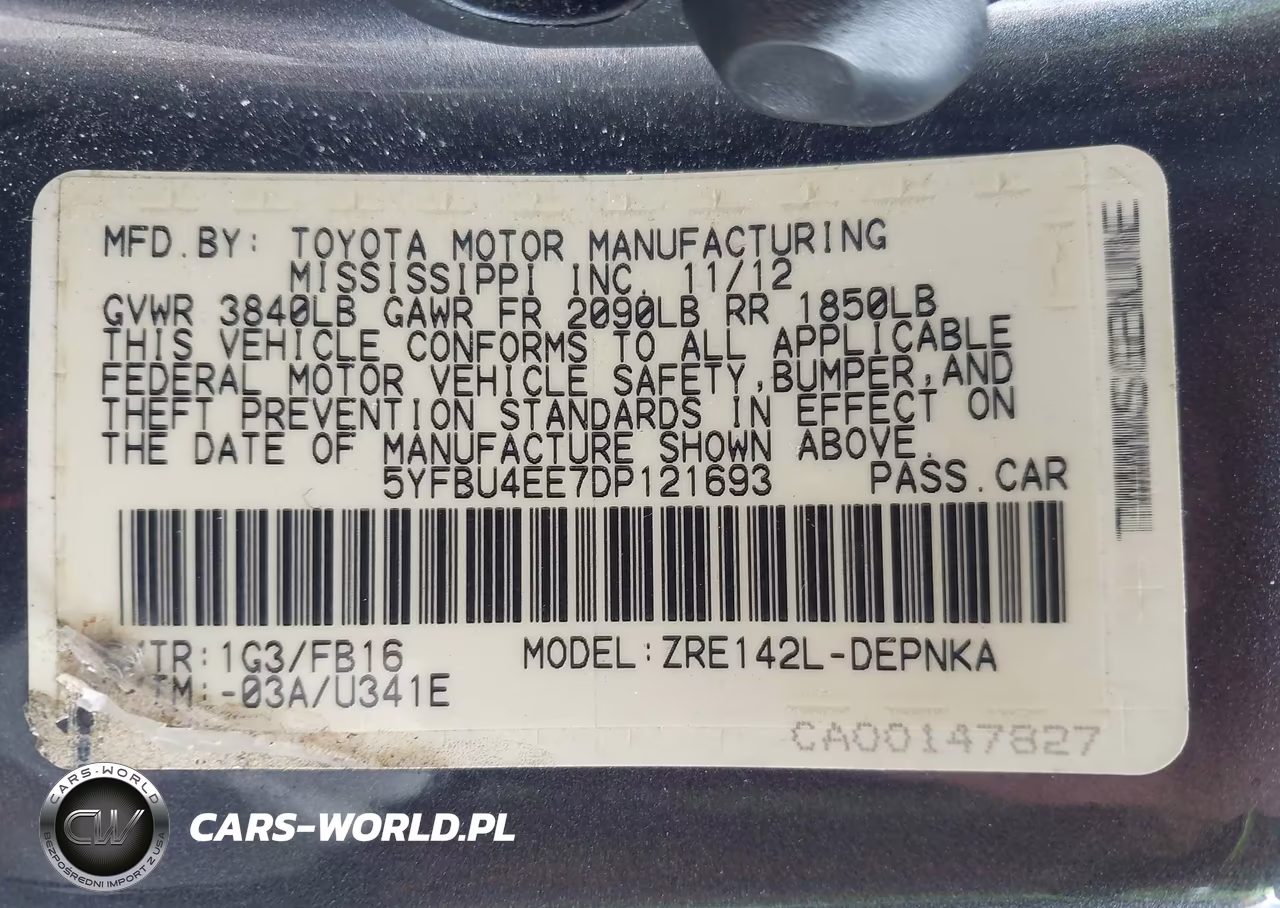 2013 Toyota Corolla S-Le VIN:5YFBU4EE7DP121693 - 9
