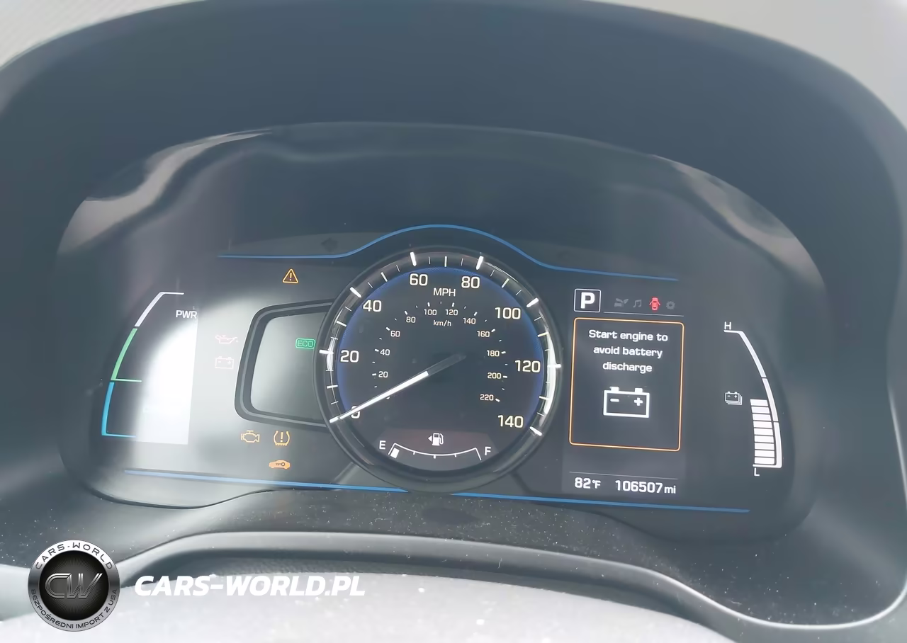 2019 Hyundai Ioniq Hybrid Blue VIN:KMHC65LC1KU116314 - 7