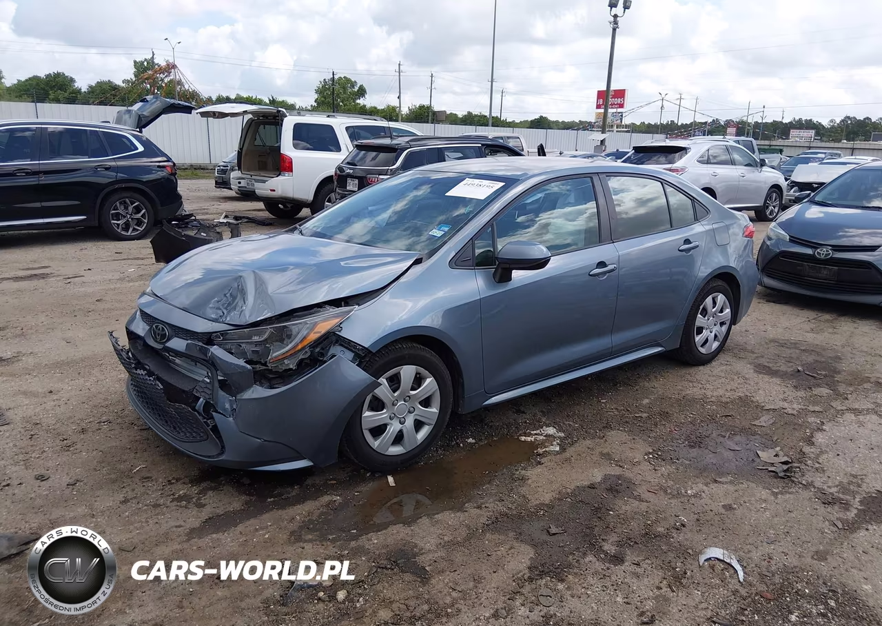 2020 Toyota Corolla Le VIN:5YFEPRAE2LP096336 - 2