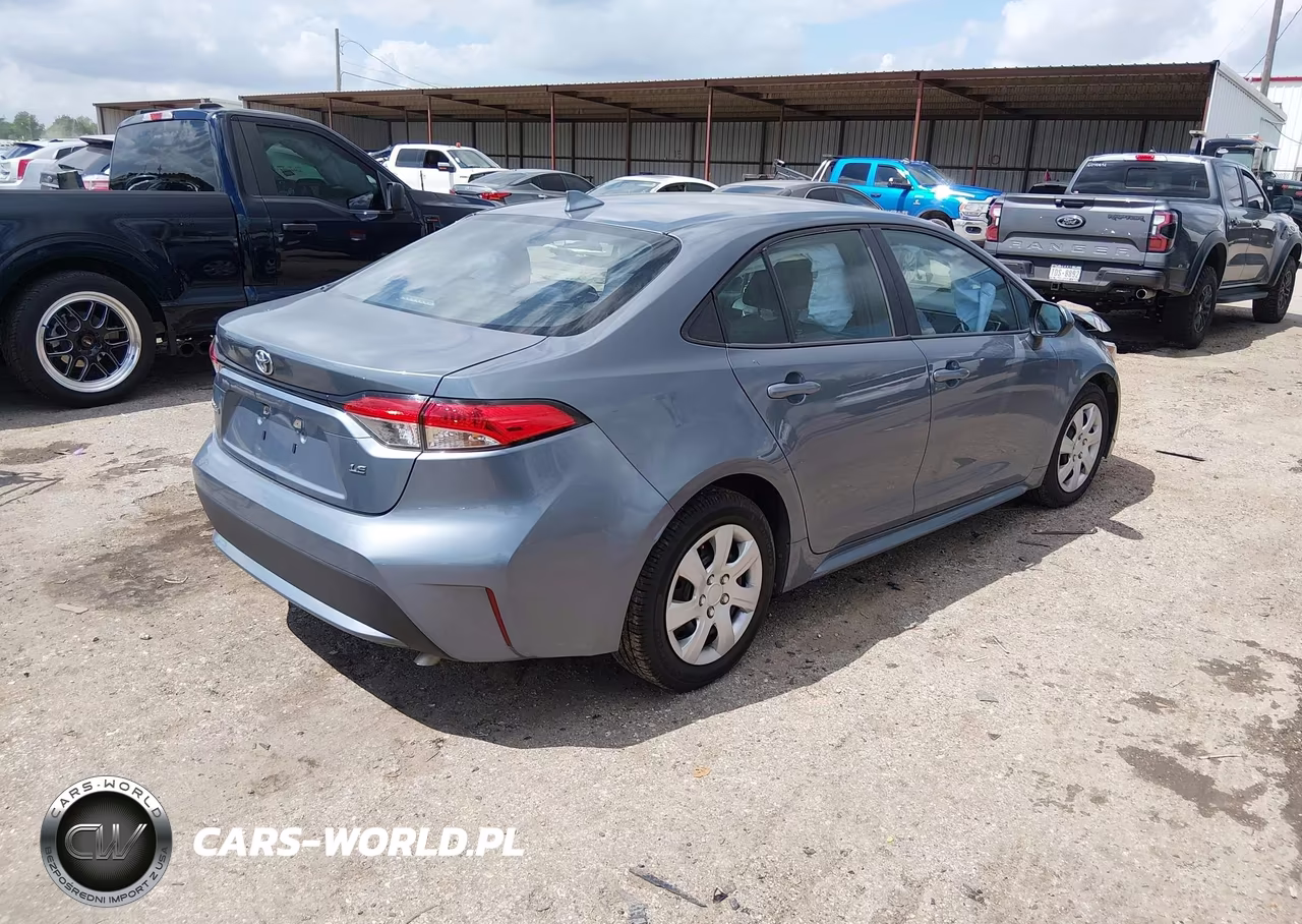 2020 Toyota Corolla Le VIN:5YFEPRAE2LP096336 - 4