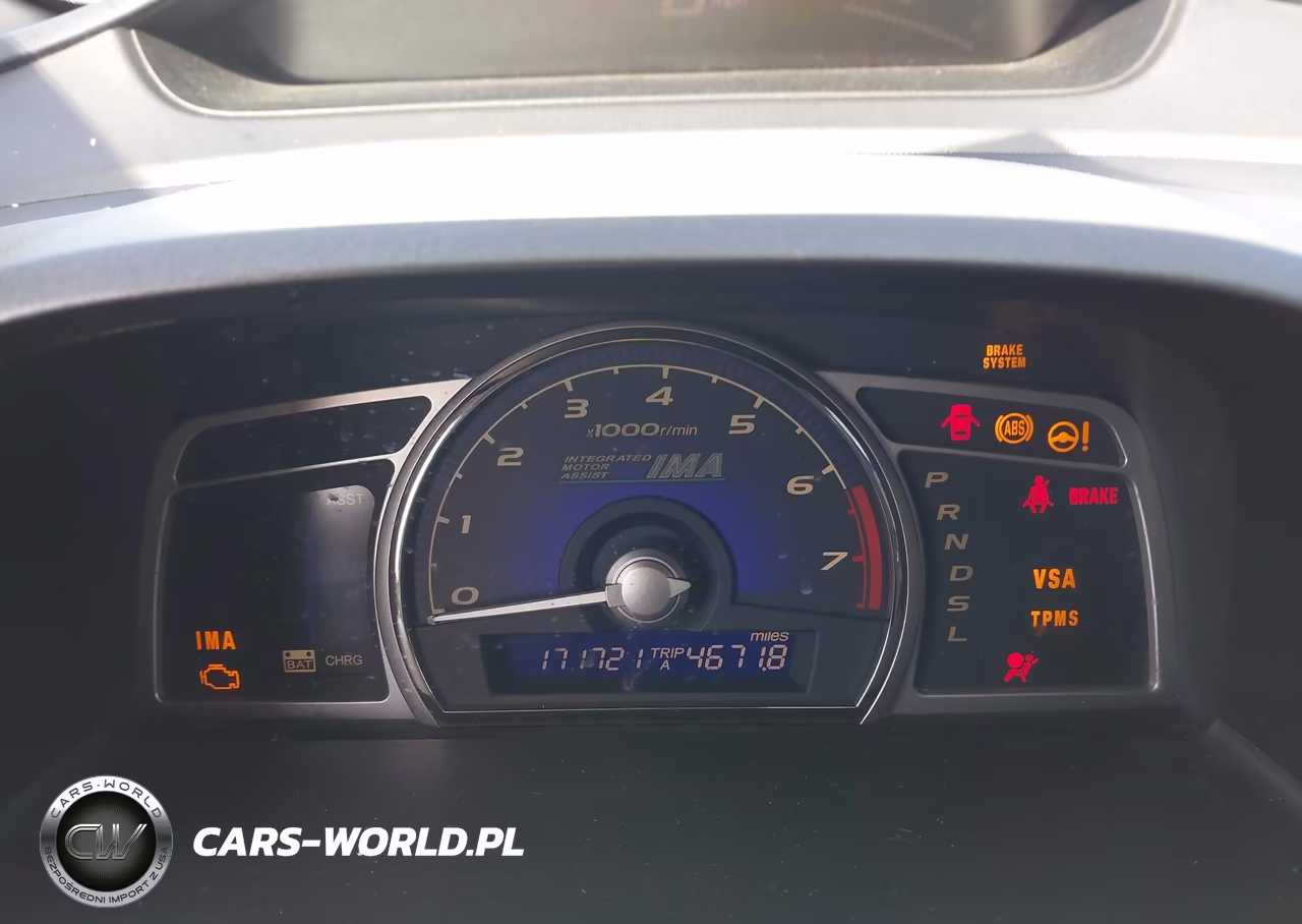 2009 Honda Civic Hybrid VIN:JHMFA36269S016138 - 7