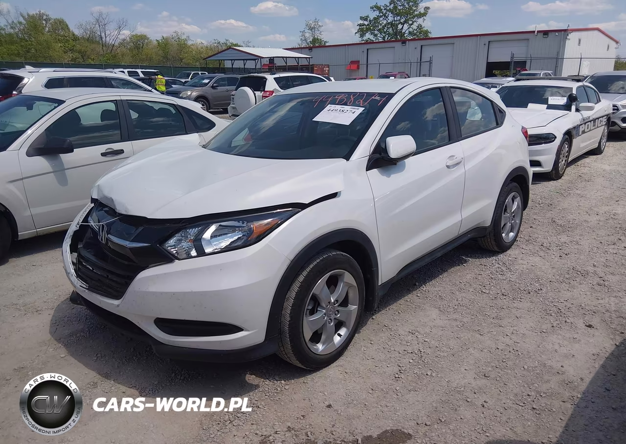2016 Honda Hr-V Lx VIN:3CZRU5H3XGM741698 - 2
