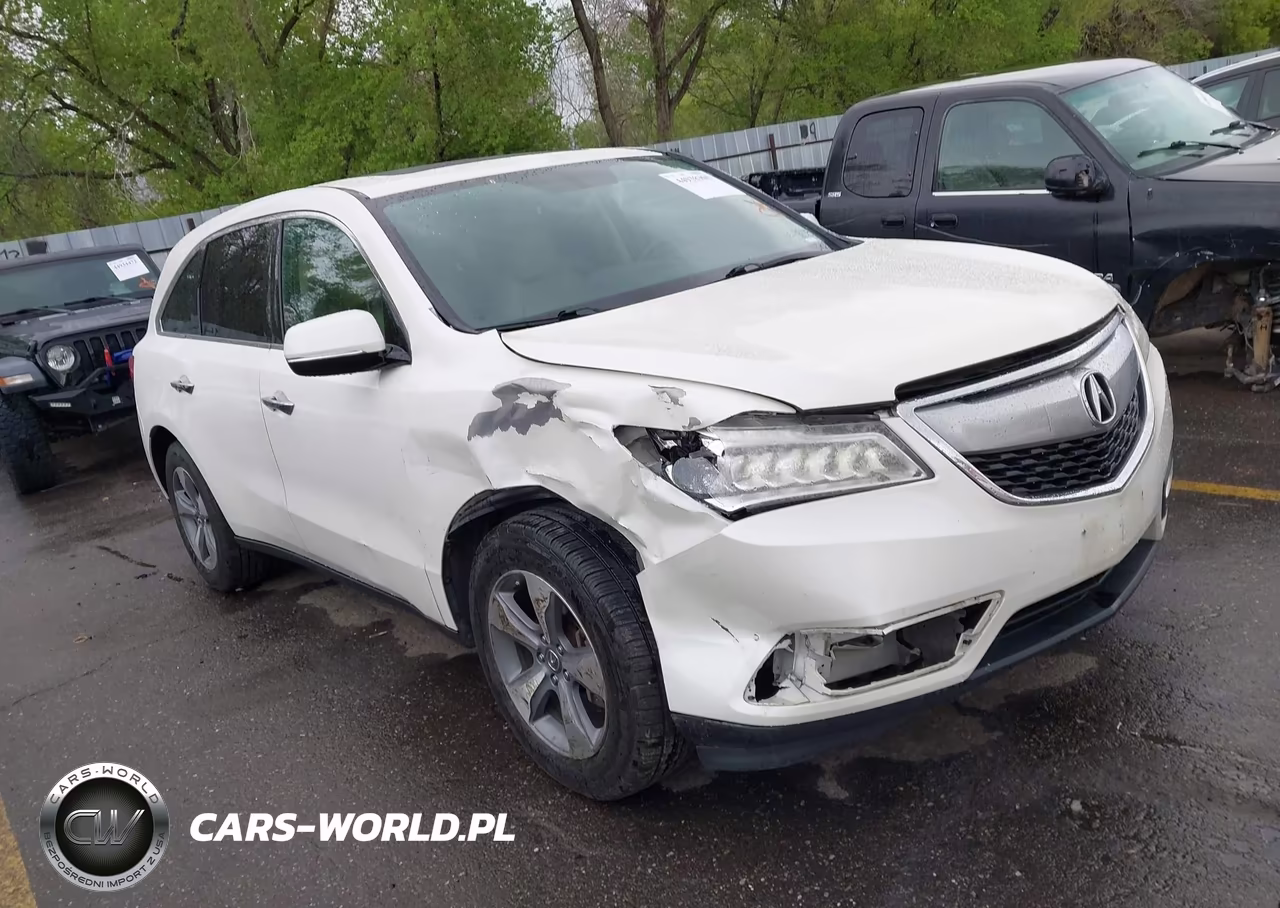2016 Acura Mdx Acurawatch Plus Package