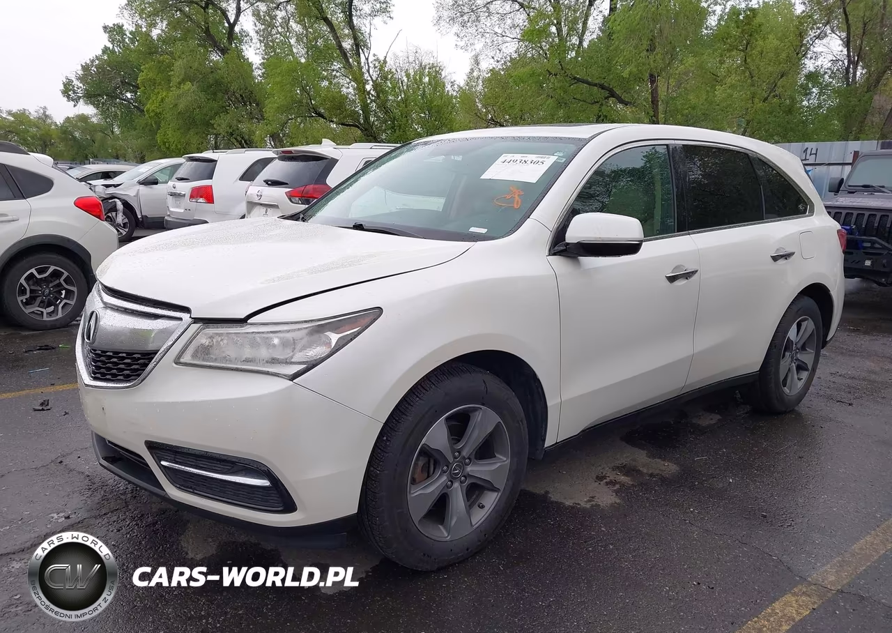 2016 Acura Mdx Acurawatch Plus Package VIN:5FRYD4H22GB041051 - 2