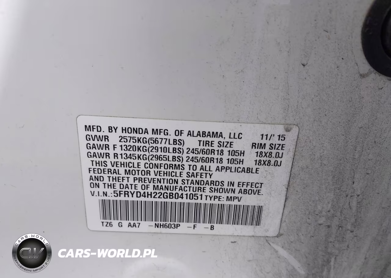 2016 Acura Mdx Acurawatch Plus Package VIN:5FRYD4H22GB041051 - 9