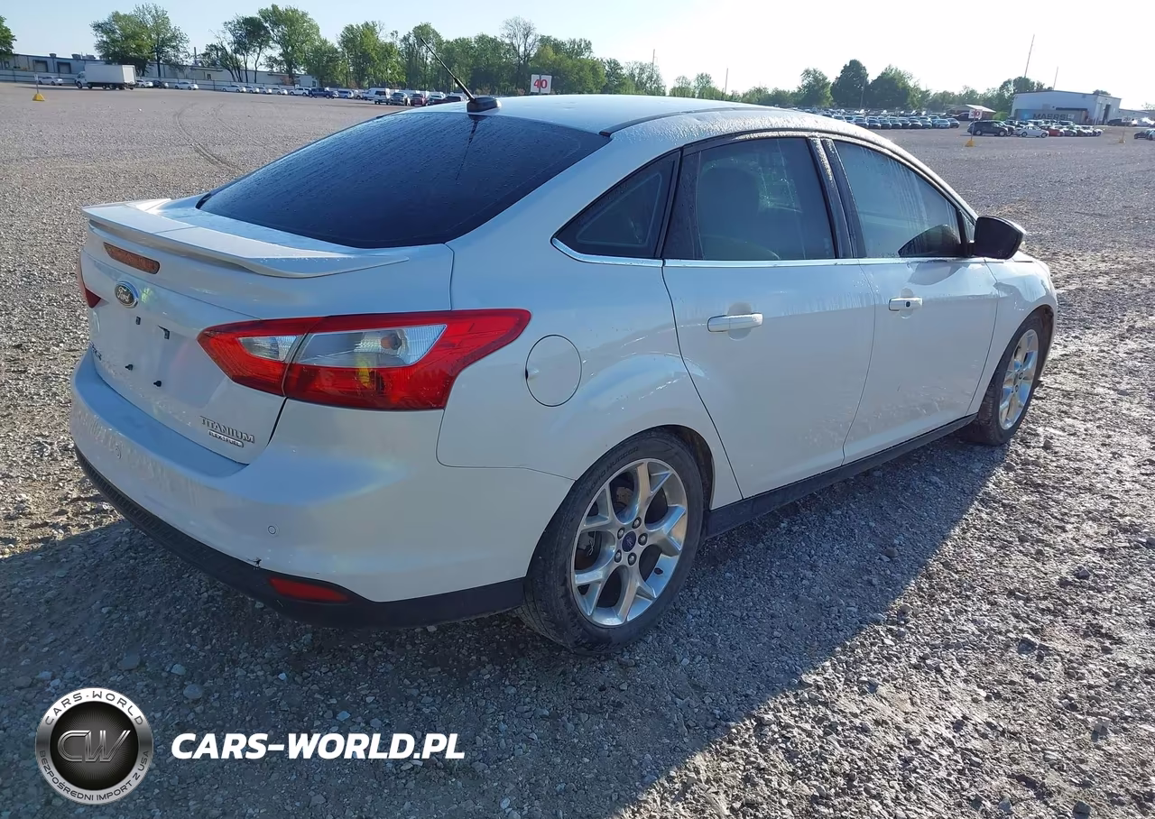2014 Ford Focus Titanium VIN:1FADP3J2XEL349144 - 4