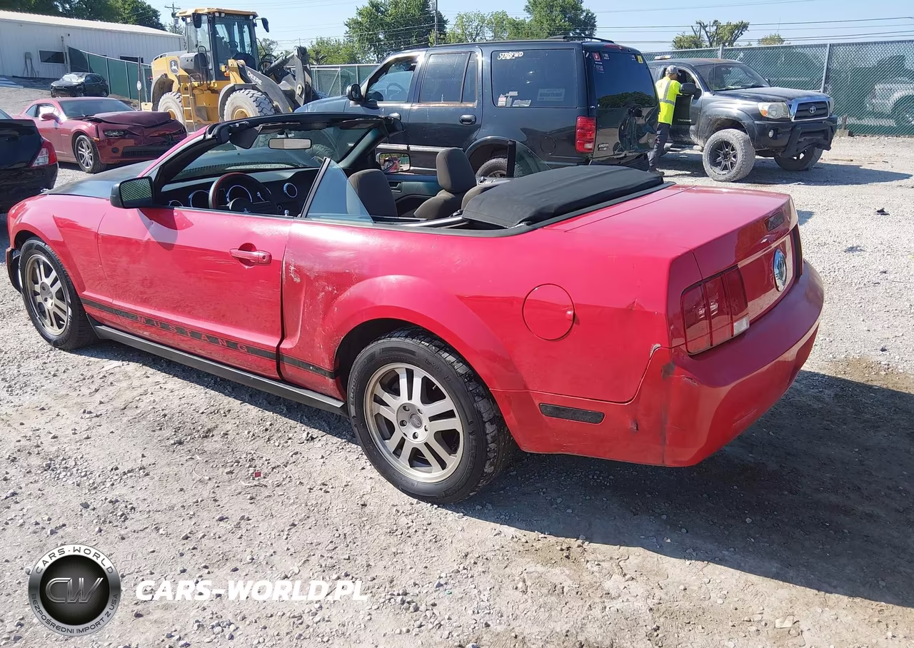 2007 Ford Mustang V6 Deluxe-V6 Premium VIN:1ZVFT84NX75313704 - 3